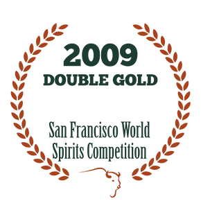 2009 Double Gold - San Francisco World Spirits Competition